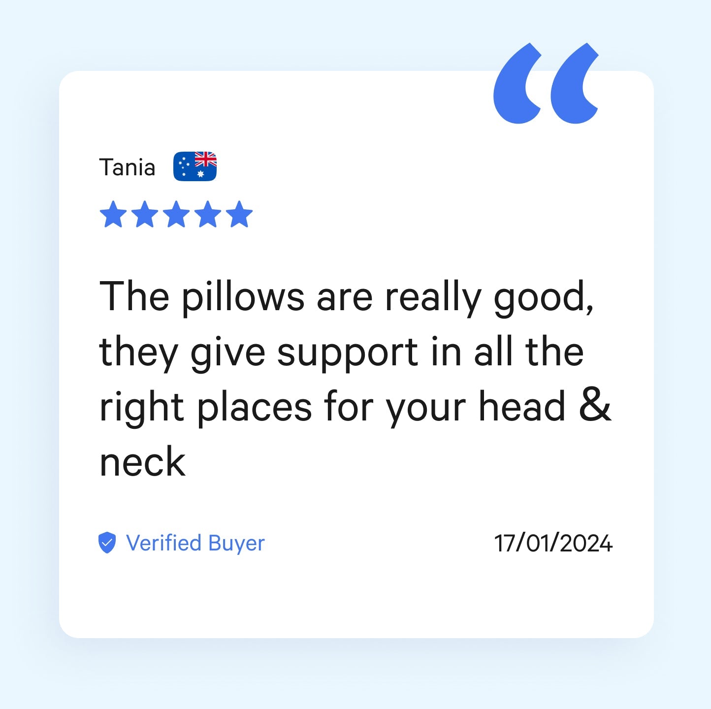 Side Sleeper Pillow - Neck & Shoulder Support. Derila (Copy)