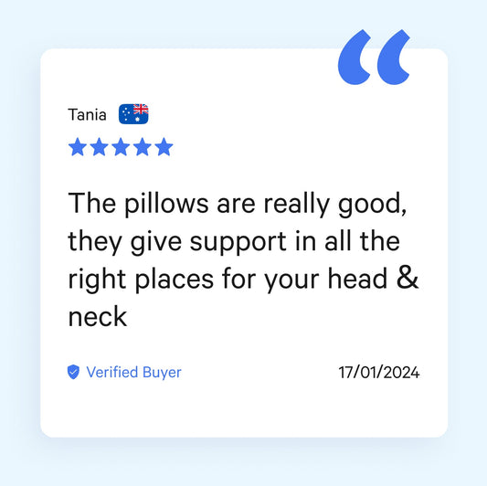 Side Sleeper Pillow - Neck & Shoulder Support. Derila